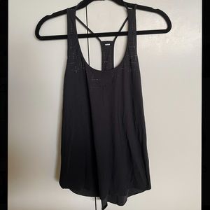 Lululemon tank top with laser cut detail